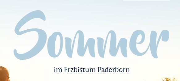 Sommerbeilage des Erzbistums Paderborn