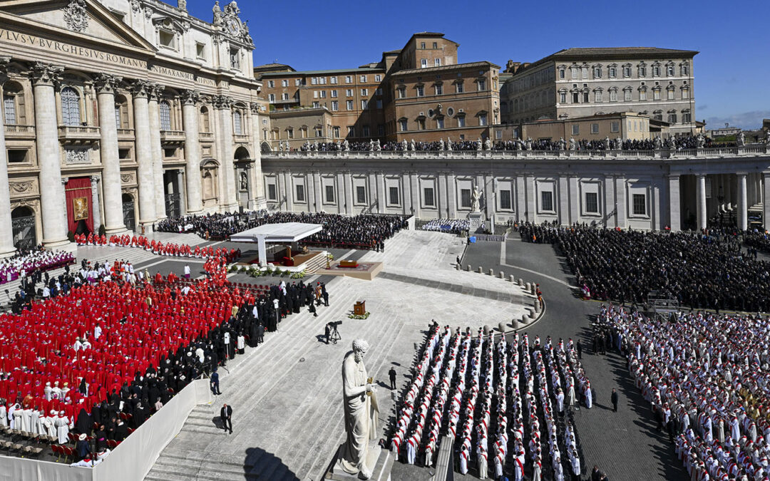 Hunderttausende Menschen nehmen Abschied von Papst Franziskus