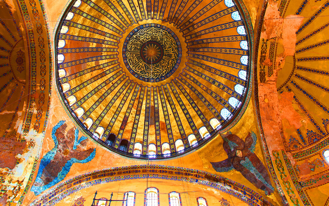 Kuppel der Hagia Sophia wird restauriert